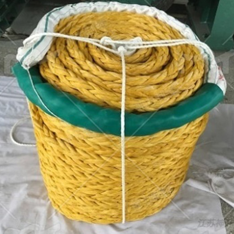 Corda de polietileno marinho